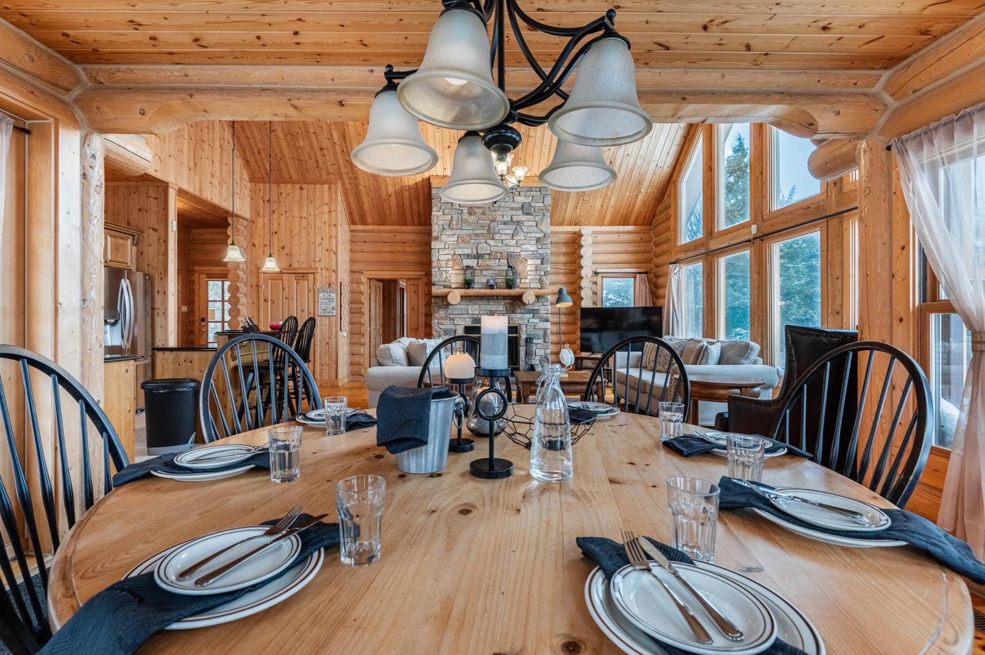 Fiddler Lake Resort Chalet 86 Deer Mille-Isles Exterior photo